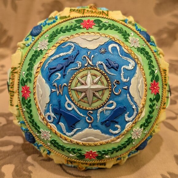 Disney 1951 Tinker Bell Neverland "You Can Fly" Music Box, Gently Used! - Picture 6 of 10